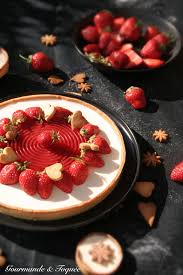 Tarte Pannacotta Tres Fraises Pour La Fete Des Mamans Gateaux Et Desserts Tarte Gourmandise