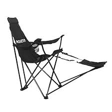 Ancheer Portable Folding Tripod Recliner Escape Chair With Armrests Detachable Footrest And Cup Holder For Outdoo Camping Chairs Outdoor Chairs Butterfly Chair