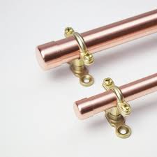 Why choose stainless steel for your shower curtain rail ? Curtain Rail In Copper Proper Copper Design