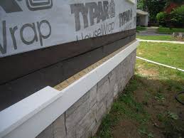 He said it was unusual that the water table be that high and that if the builders have just finished the property then they should have known about the water table and constructed i have recently moved into a new build property, the house is very well built, but i have now decided to landscape our garden. Siding An Old House 1 Water Table Trim Adventures In Remodeling Lake Houses Exterior House Cladding Brick Exterior House