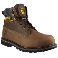 Caterpillar Cat Holton Brown Sb Safety Work Boot