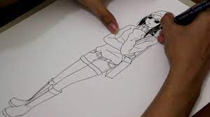 Anime drawings are mostly used in japanese comics or better known as manga. How To Draw Anime Characters Full Body Drawing Tv Id Youtube