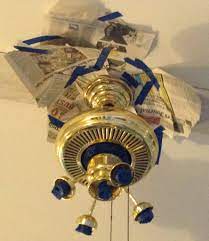 Update A Ceiling Fan Using Spray Paint