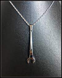 Spud Wrench Pendant Steel Jewelry Pendant Unique Items Products