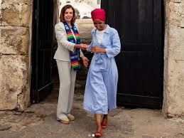 Mom, refugee and congresswoman for #mn05. She Went Back With Me Ilhan Omar Posts Photos With Pelosi In Ghana Ilhan Omar The Guardian