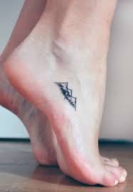 Dainty Mountain Tattoo Tiny Foot Tattoos Tattoos Feminine Tattoos