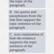 How many sentences are in a body paragraph. The Explanation In A Body Paragraph Is A The Element Of Technique The Author Uses To Reveal Theme Brainly Com