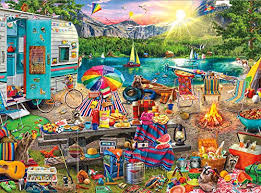 4.6 out of 5 stars 1,133. Buffalo Games The Family Campsite 1 000 Piece Jigsaw Puzzle Now Just 2 40 From Amazon Plus Prime No Rush Credit Dansdeals Com