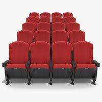 Street Light Poles Modern 3d Max Theater Chairs Recliner Chair Chair