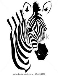 Zebra Head Vector Free Zebra Art Zebra Illustration Animal Stencil