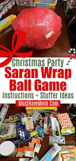 Saran Wrap Ball Game Fun Party Game Idea For Kids Or Adults Must Have Mom