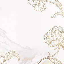 Download Premium Vector Of Gold Leaves Outline On Marble Background Vector Marble Background Vintage Floral Backgrounds Leaf Outline