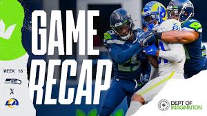 How to watch american football online today. 2020 Week 16 Seahawks Vs Rams Recap Youtube