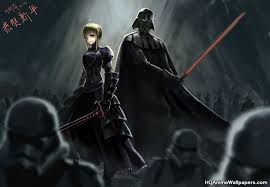 Anime Manga Hd Wallpapers Darth Vader Stars At Night Dark Side Star Wars
