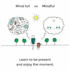Mind Full Vs Mindful Learn To Be Present And Enjoy The Moment Mindfulness Meditation Mindfulness Mindfulness Techniques