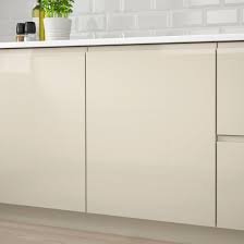 Voxtorp Door High Gloss Light Beige 15x30 Ikea In 2020 High Gloss White Luxury Kitchens Scandinavian Kitchen