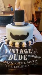 Birthday Cake Design For Brother In Law Mustache Cake I Made For My Brother In Law S Surprise 40th Birthday I Was Inspired By Other Mustache Cakes I Found On Pinterest Cake Mustache Cake Desserts