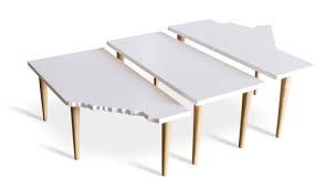 Designed to nest with the array end table. Sneak Peek Gus Modern Prairie Tables