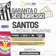 Venda de ingressos para Santos FC x Red Bull Bragantino, na Neo Química Arena