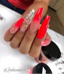 Over the years, new red shades have been created and now you can choose from a variety of different tones from classic red, to dark. Acrylicnailartdesignsgallery Red Acrylic Nails Best Acrylic Nails Cute Nails