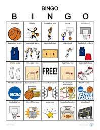 Naming Basketball Bingo March Madness Terms Basketball Birthday Parties March Madness Parties Basketball Games For Kids