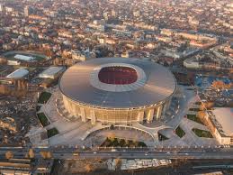 Plus stadium information including stats, map, photos, directions, reviews, interesting facts. A Concrete Building With A Metal Envelope Puskas Arena Stadium By Kozti The Strength Of Architecture From 1998