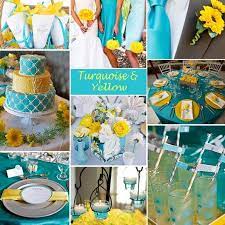 A yellow and gray california wedding | every last detail. Turquoise And Yellow Wedding Colors Turquoise And Yellow Is A Vibrant Combination Pe Yellow Wedding Colors Wedding Color Schemes Spring Spring Wedding Colors