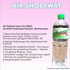 Perkataan stroke diperolehi dari bahasa inggeris yang bermaksud penyakit lumpuh atau angin ahmar di dalam bahasa arab. Jual Air Herbal Solawat Kemasan 600 Ml Air Doa Penuh Khasiat Obat Segala Penyakit Di Lapak Kedai Pecinta Solawat Bukalapak