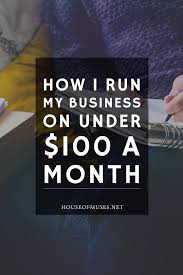 How I Run My Online Business Under 100 A Month Just Starting Out Find Out Exactly What You Need To G Small Business Tips Business Finance Freelance Business