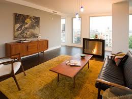 Myles tv stand via all modern. 6 Minimalist Mid Century Modern Living Rooms Be Inspired