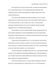 In text formatting, a double space means sentences contain a full blank line (the equivalent of the full height of a line of text) between the rows of words. Proper Manuscript Format For A Novel First Manuscript