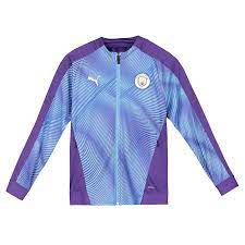 Wow columbia manchester united black ascender softshell jacket sz small man u. Manchester City Stadium Jacket Purple Kids