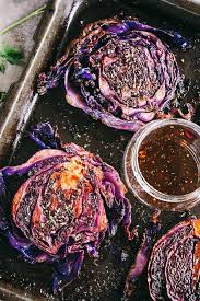 Balsamic Roasted Cabbage Steaks Recipe Roasted Crispy And Incredibly Flavorful Cabbage Steaks B Cabbage Steaks Recipe Roasted Cabbage Steaks Cabbage Steaks