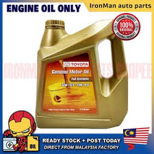 Toyota vios e mt dijual dengan harga rp 252.400.000, dan harga toyota. Original Toyota Fully Synthetic Sn Cf 5w40 Genuine Engine Oil 5w 40 Minyak Hitam Combo Altis Vios Oil Filter Shopee Malaysia