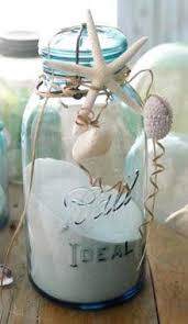 Ways To Decorate Jars Bottles Beach Style Seashell Crafts Bottles Decoration Beach Style Decorating