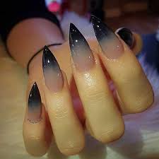 Cute black nail art photos. Coolest Black Nail Designs For Ladies