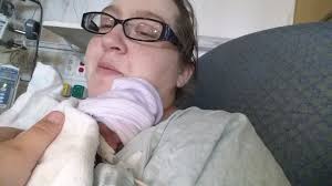 Aleah gives birth to a baby boy