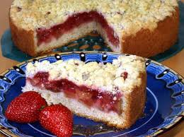 Rarbarber kuchen kuchen ohne backen erdbeer kuchen kuchen rezepte einfach einfacher nachtisch rhabarberkuchen rezept kirschkuchen veganer kuchen spekulatius. Erdbeer Rhabarber Kuchen Mit Streuseln Und Haselnuss Ruhrteig In Der Springform