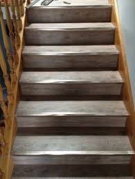 Contrast #stair nosing makes #steps safer and looks stylish. 9 Metal Stair Nosing Ideas Metal Stairs Stair Nosing Stairs