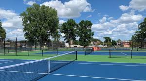 The side from which the game is normally viewed by the royal tennis court hampton court palace surrey kt8 9au company no: Play Until Dark On Palmer Park S New Tennis Courts Wdet