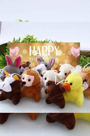 24 Pack Mini Animal Plush Toy Small Stuffed Animals Plush Animals Pet Toys