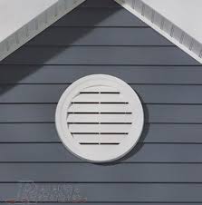 Vinyl siding under triangular gable vent  3 answers  i have a two story colonial house with vinyl siding. Ridge Vent Versus Gable Vent All American Restoration