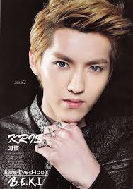 Blue Eyed Idols Kris Exo Kris Wu Wu Yi Fan