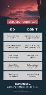 When your mercury is in cancer, the mood or emotional impressions are what shapes perception. Not Sure Of What You Should Be Doing During Mercury Retrograde Here S A Basic List Of Do S And Don Ts T Mercury Retrograde Retrograde Mercury Retrograde Funny