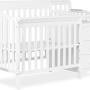 dream on me 4-in-1 convertible crib with changer from www.amazon.com