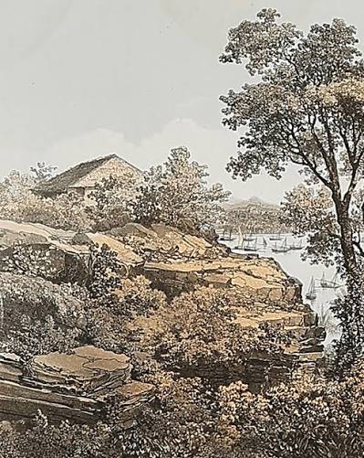 The present lot is a large-scale, hand-coloured panorama that offers a sweeping view of Bombay as seen from the Malabar Hill. ⁠ ⁠ Created during a period of growing British imperial and
