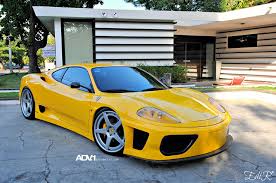 It may sound incredible, but even such a car as the 360 can be upgraded. Ferrari 360 Modena Custom Wheels Adv 1 5 Track Spec 20x8 5 Et Tire Size X R20 20x12 0 Et