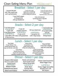 clean eating meal plan pdf with recipes your family will