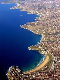 View From The Plane As You Fly Into Sydney From Maroubra Down To Bondi Sydney Beaches Aerial View Australian Continent