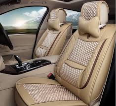 Good Quality Free Shipping Full Set Car Seat Covers For Jaguar F Type 2016 Comfortable Breathable Seat Covers For F Type 2017
